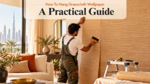 How To Hang Grasscloth Wallpaper?